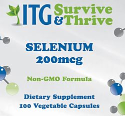itg, survive, thrive, selenium, brain, health, supplement, vitamin, nutrition, alzheimers, stroke, patient, study, lab, mice, neurons, function, medicine