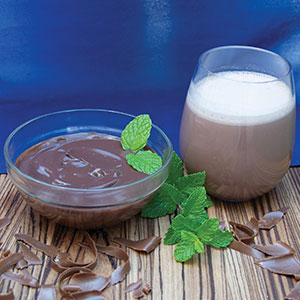 Chocolate Mint Shake/Pudding