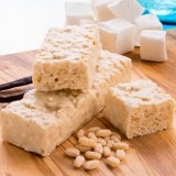 Fluffy Vanilla Crisp Bar