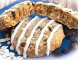 Oatmeal Raisin Cookie With Icing